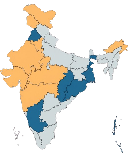 India Reach Map